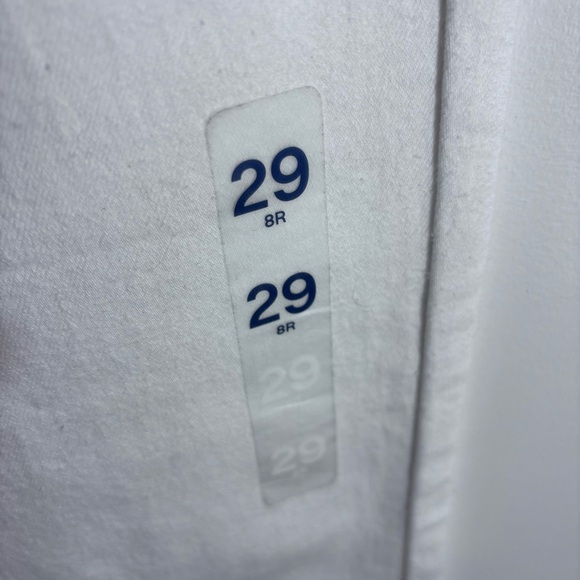 GAP Sz 29 Cigarette High Waist White Jeans NEW WITH TAGS - Picture 3 of 16